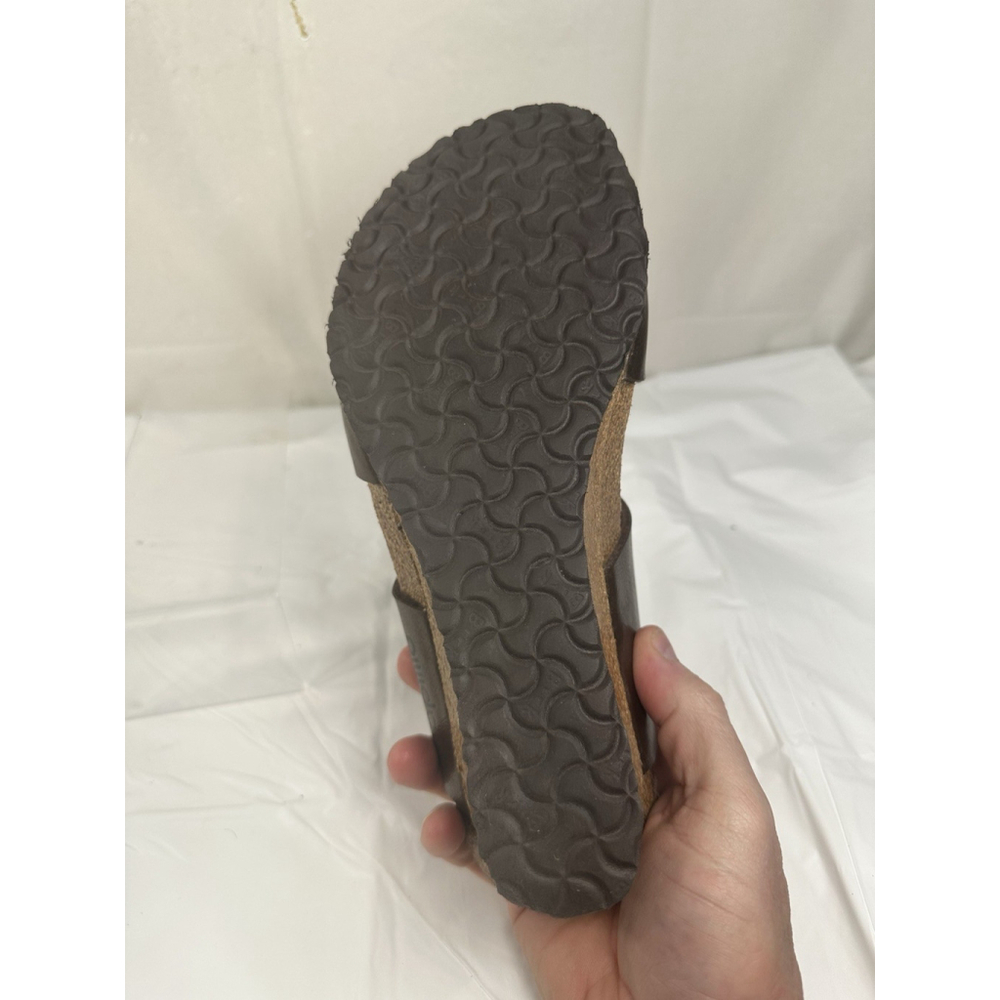 BIRKENSTOCK Dorothy Graceful Papillio Wedge Sandal in Bronze Toffee 40 - Picture 3 of 16